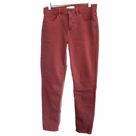LOFT Denim - Made And Loved LOFT CORAL MODERN SKINNY MID RISE DENIM JEANS SIZE 28/6 Slim